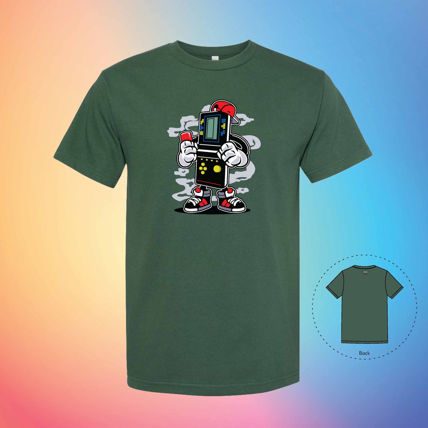 GAMING BOY | Exotic T-Shirt (Forest Green)
