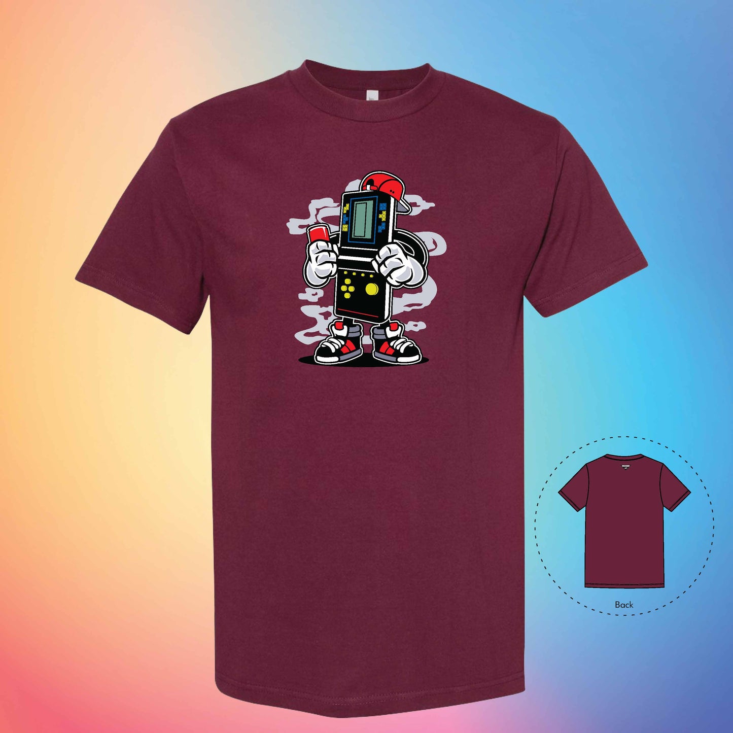 GAMING BOY | Exotic T-Shirt (Burgundy)