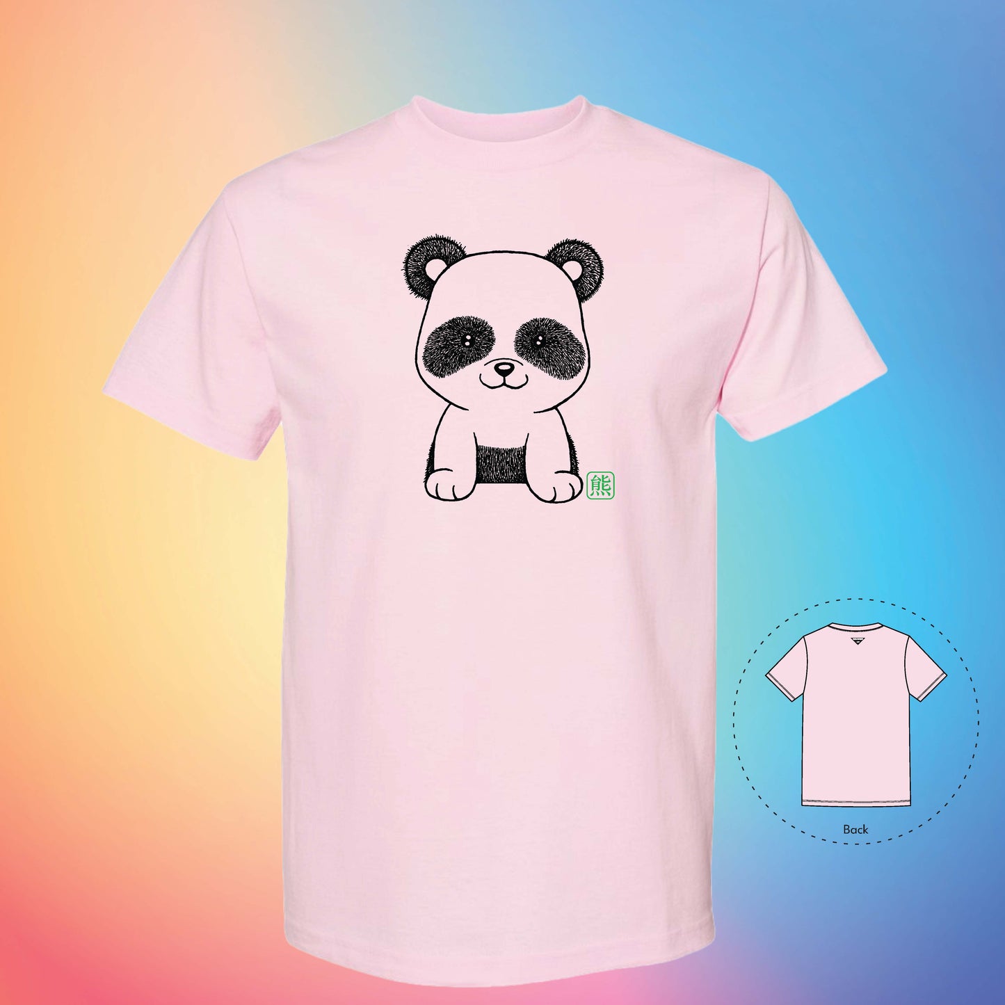 熊 THE PANDA | Exotic T-Shirt (Pink)