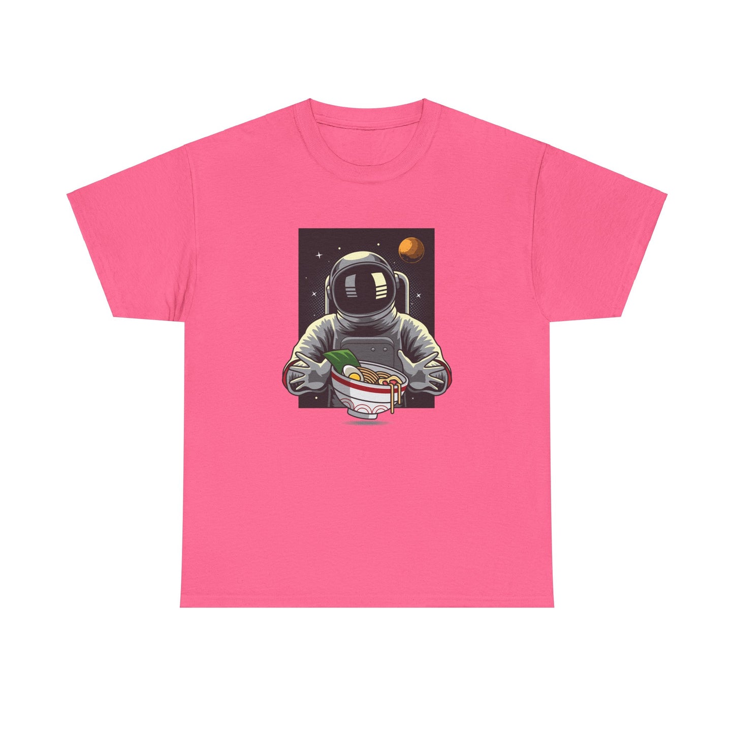 Astronaut X Ramen in Space Unisex Heavy Cotton Tee