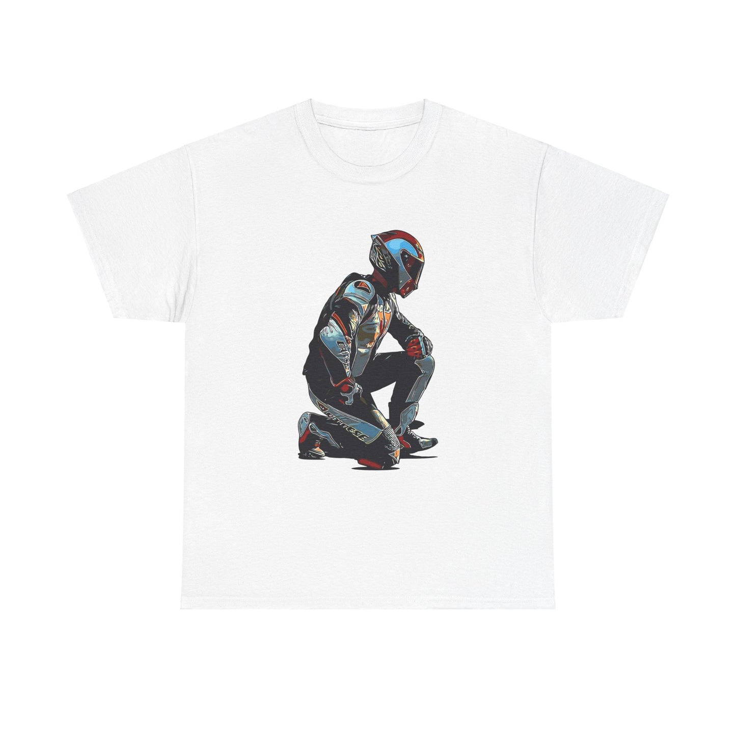 Moto Rider Y Unisex Heavy Cotton Tee
