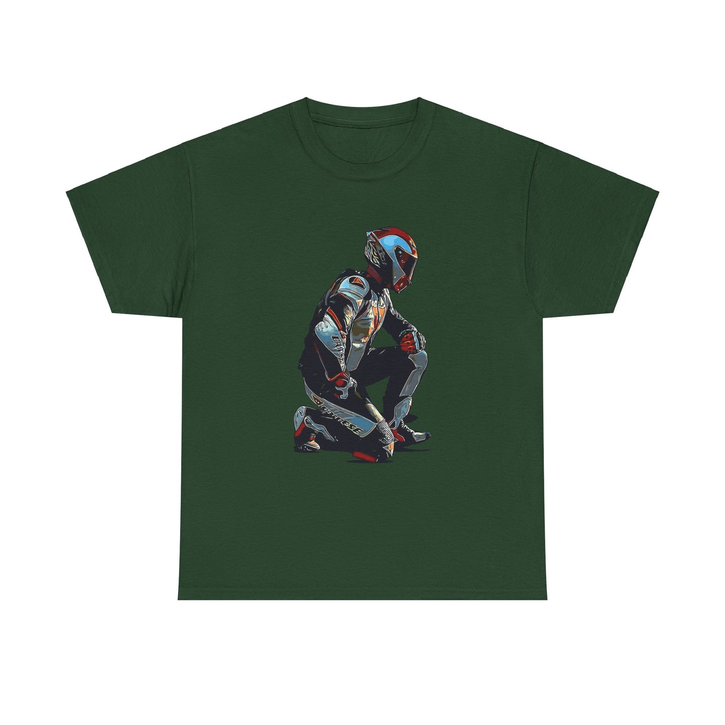 Moto Rider Y Unisex Heavy Cotton Tee