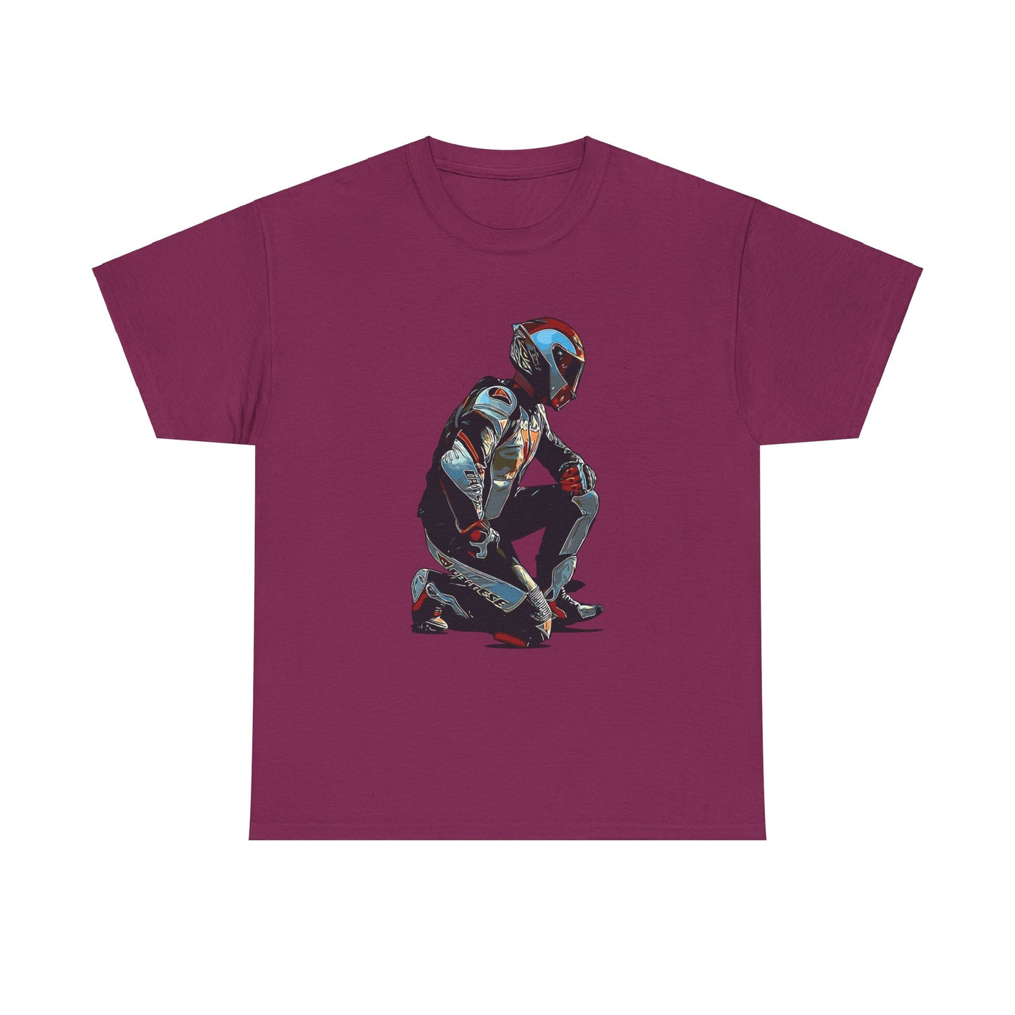 Moto Rider Y Unisex Heavy Cotton Tee