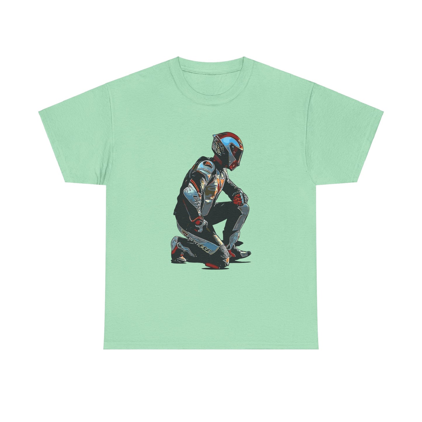 Moto Rider Y Unisex Heavy Cotton Tee