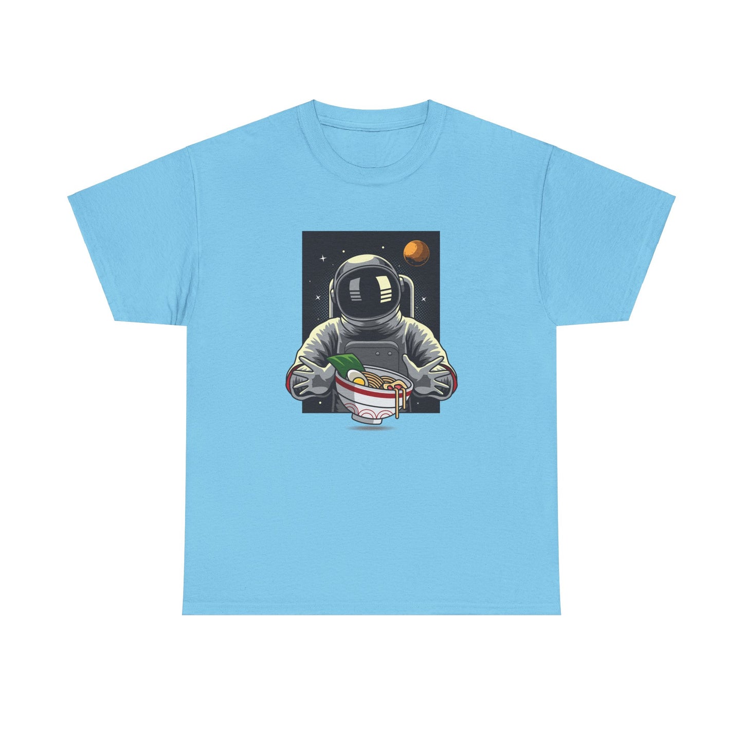 Astronaut X Ramen in Space Unisex Heavy Cotton Tee