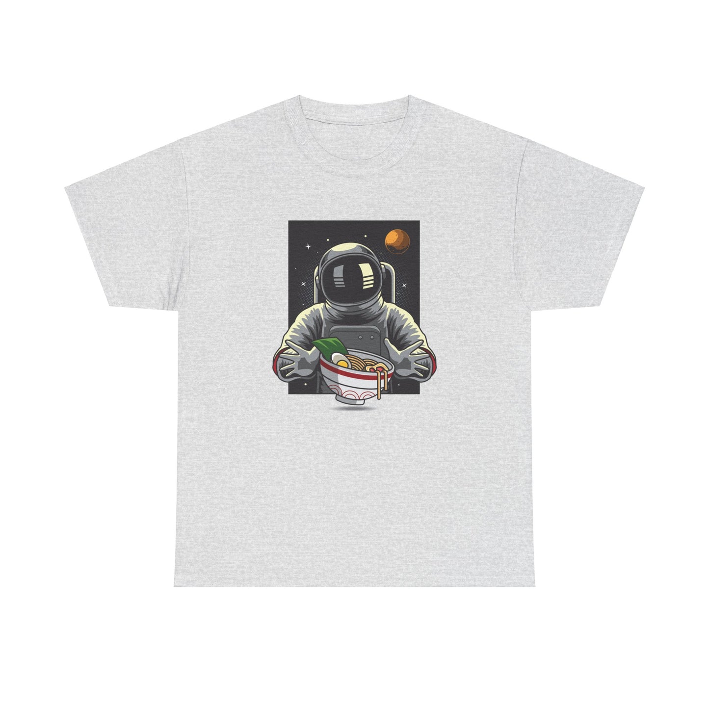 Astronaut X Ramen in Space Unisex Heavy Cotton Tee