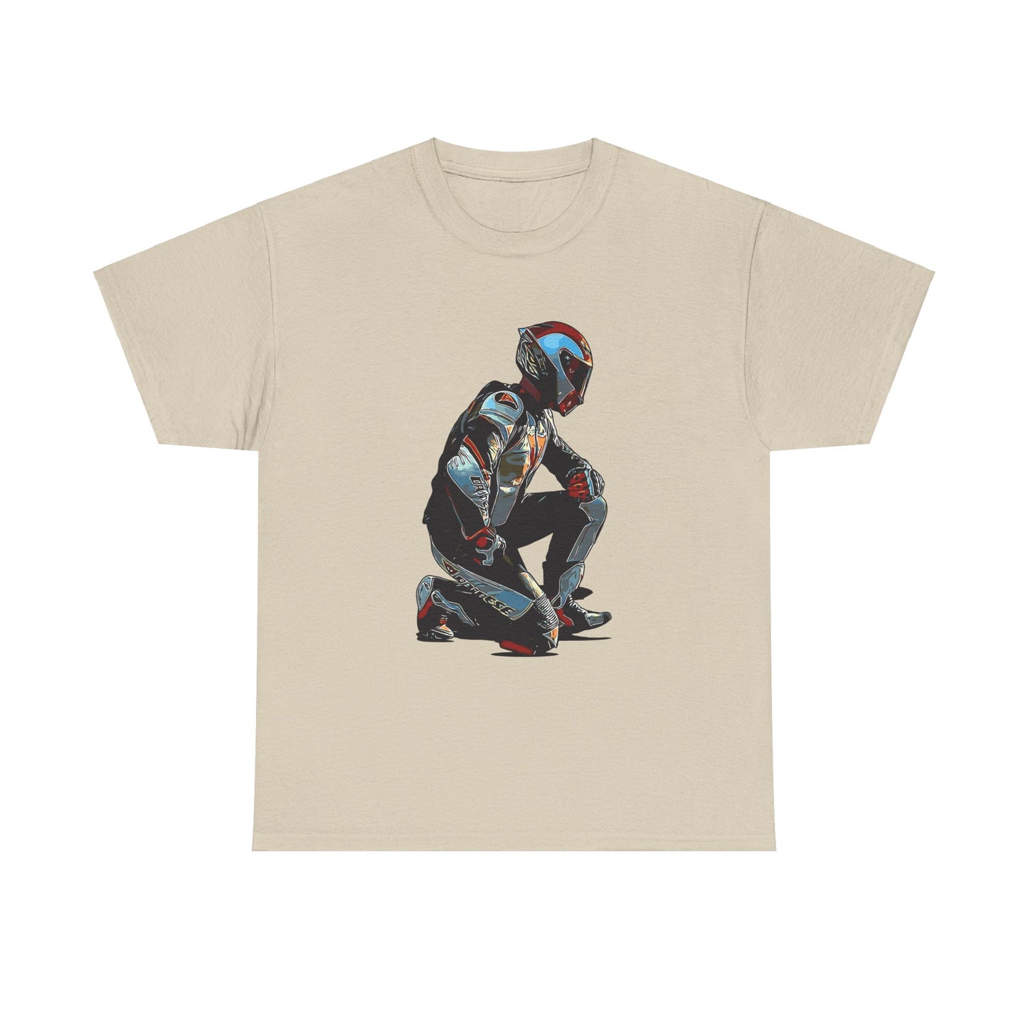Moto Rider Y Unisex Heavy Cotton Tee