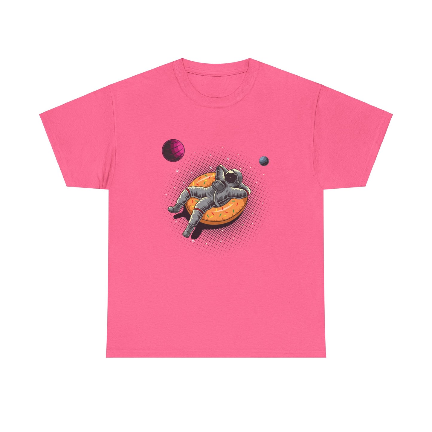 Floatin' Again in Space Unisex Heavy Cotton Tee