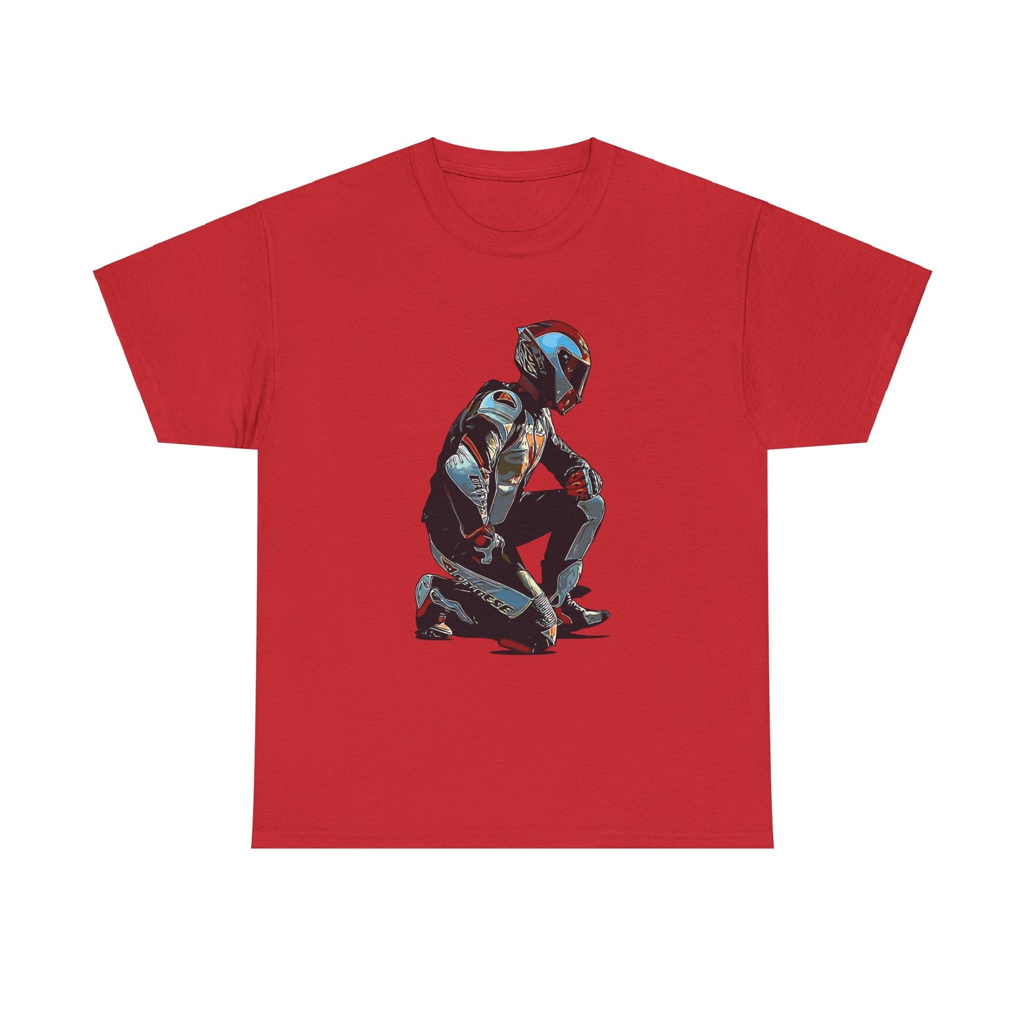 Moto Rider Y Unisex Heavy Cotton Tee