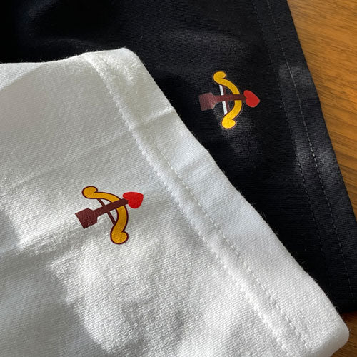 All our t-shirts share designs and highlighting details