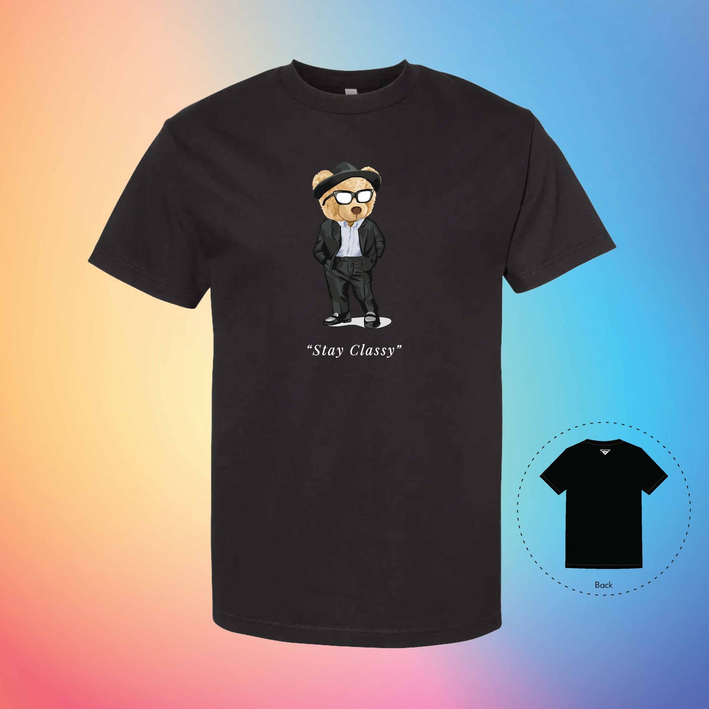 CLASSY | The Bear T-Shirt (Black)