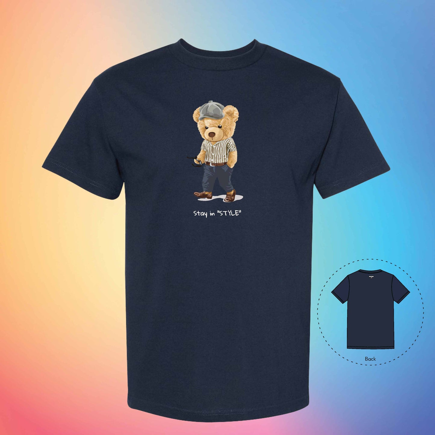STYLE | The Bear T-Shirt (True Navy)